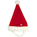 Outward Hound Kyjen  PP01792 Dog Santa Hat Holiday Pet Accessories, Medium, Red