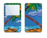Tropical Design Decal Protective Skin Sticker for Apple iPod video 5th Gen 30GB/ 60GB/ 80GB