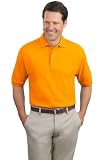 Port Authority - Pique Knit Sport Shirt. K420 (Khaki Heather / M)