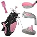 Golf Girl Junior Club Set for Kids Ages 4-7 RH w/Pink Stand Bag