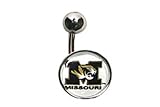University of Missouri Tigers Navel Belly Ring