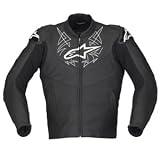 Alpinestars Vector Leather Motorcycle Jacket Black 62