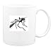 Mug with waisted, wasp, insect, yellow, thread, jacket