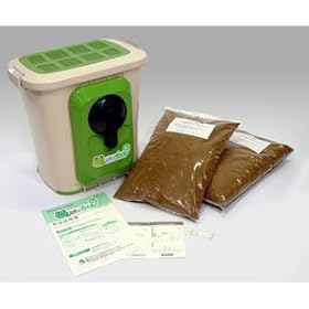 【クリックで詳細表示】室内型家庭用生ごみ処理機 自然にカエル基本セット