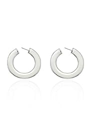 Limited Collection Enamel Hoop Earrings
