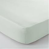 Sanderson Luxury Percale Dawn Blue King Fitted Sheet