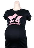 ROCKSTARMOMS Logo Sexy Maternity Tee by ROCKSTARMOMS