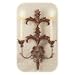 Antique Taupe Iron Two Candle Wall Sconce