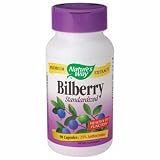 Bilberry Extract Standardized 60 caps from Nature's Way