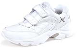 Aetrex Men's Walkers - Double Velcro White