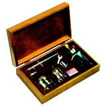 Professional Head Air Brush Set in Wood Case by Badger Air Brush