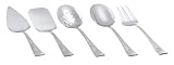 Lenox Holiday Stainless Steel 5-Piece Serveware Set