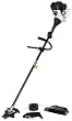 Ryobi 15-Inch 26cc Gas-Powered String Trimmer and Brush Cutter with Straight Shaft 890R