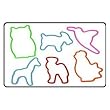 Zany Bandz 24Pack Noah's Ark