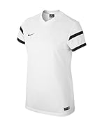 NIKE Camiseta Manga Corta Trophy II (Blanco / Negro)