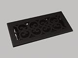 Decor Grates 4 X 10 Black Floor Register