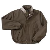 Port Authority Signature - Textured Microfiber Jacket Spanish Moss Taupe-M by Port Authority