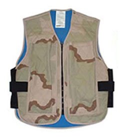 Body Cooling Military Vests And Evaporative Cooling Vests Combination - Large Size