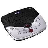 AT&T 1722 Digital Answering System with Time and Day Stamp (Black and Silver)