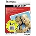 Lexmark Everyday 2-FOR-1 Promo - Papier photo brillant - A4 (210 x 297 mm) - 50 feuille(s) (pack de 2 )