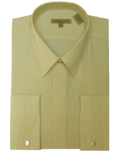 Men's Lemon French Cuff Dress Shirt