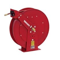 Reelcraft 82100 OLP 1/2-Inch by 100-Feet Spring Driven Hose Reel for Air/Water
