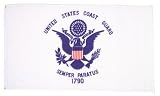 3' x 5' US Coast Guard Semper Paratus Polyester Flag