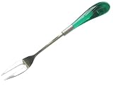 Pedrini Miro' Fork Emerald Green Handle