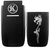 Chinese Dragon Black - Nokia 6061 Faceplate Cell Phone Cover