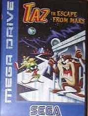 Childrens Toyshop  Video Games : TAZ in escape from Mars - Megadrive - PAL
