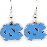 NCAA North Carolina Tarheels Logo Dangling Earrings (Set of 2)