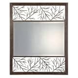 Decorative Wall Mirror with Twig Design