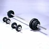 Amber Sports 110-Pound Threaded Weight Set