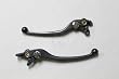 Brake & Clutch Levers - Suzuki GSXR 1300 Hayabusa 99-11, SV1000 SV 03-07, TL1000R TLR 98-03, Bandit 1200 01-06, Bandit 1250 07-11, GSX 650 F 08-11, GSX 1400 - Carbon Color