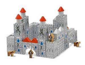 Childrens Toyshop  Toys : Melissa&Doug Castle Blocks
