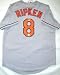 Cal Ripken Jr. Autographed/Hand Signed Baltimore Orioles Away (Grey) Majestic Baseball Jersey