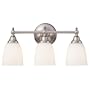 Sea Gull 44617-965 Finitude 3-Light Antique Brushed Nickel Wall Bar