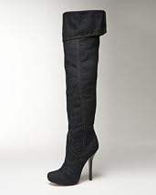 Vendela Denim Over-The-Knee Boot