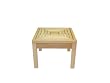 24" X 24" Square Western Red Cedar Table By Cedar Delite