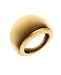 Calvin Klein Gold Plated Ellipse Ring
