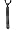 Black with White Thin Stripe