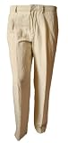 Polo Ralph Lauren Mens Linen - Silk Flat Preston Pants
