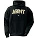 Nike Army Black Knights Black Classic Hoody Sweatshirt