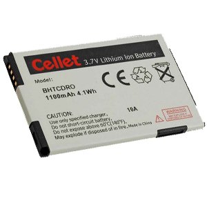 Li-ion Polymer Replacement Battery (1100mAh) for HTC Droid Eris