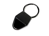 Elegant Silver Tone Keychain Keyring by Cuff-Daddy