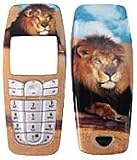 Lion - Nokia 6010 Faceplate Cell Phone Cover with Keypad