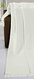 bocasa by biederlack 503923 biederlackborbo 51978 Decke Cotton Cover natur circa 50 x 200 cm 60% Baumwolle 40% Dralon