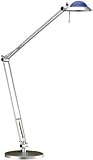 Tomorrow Modern Blue/Silver Finish Adjustable Desk Lamp