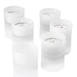 Tealight Candle Holder Frosted Glass Set of 12