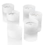 Tealight Candle Holder Frosted Glass Set of 12